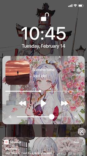 Wow Ayaka Theme - Icon Pack Captura de tela 3