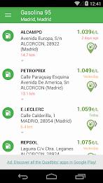 Gasoline and Diesel Spain Zrzut ekranu 1