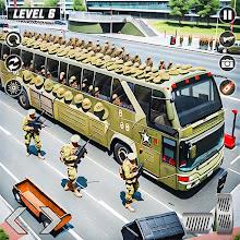 Army Bus Transporter Sim Games