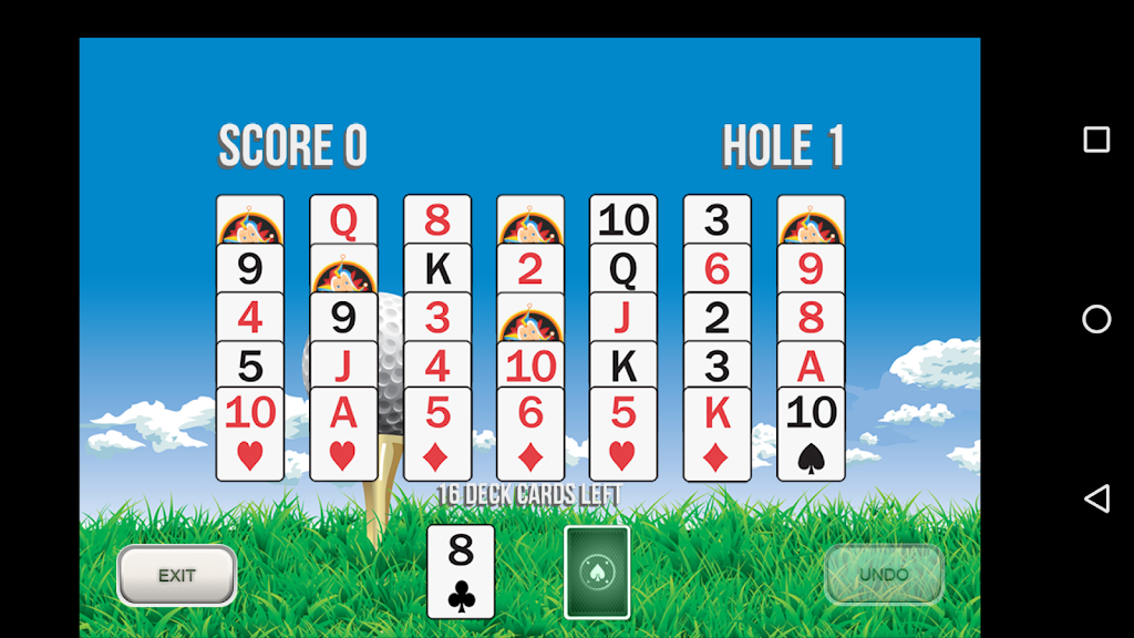 Golf Solitaire 18 스크린샷 2