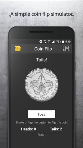 Schermata Coin Flip 1