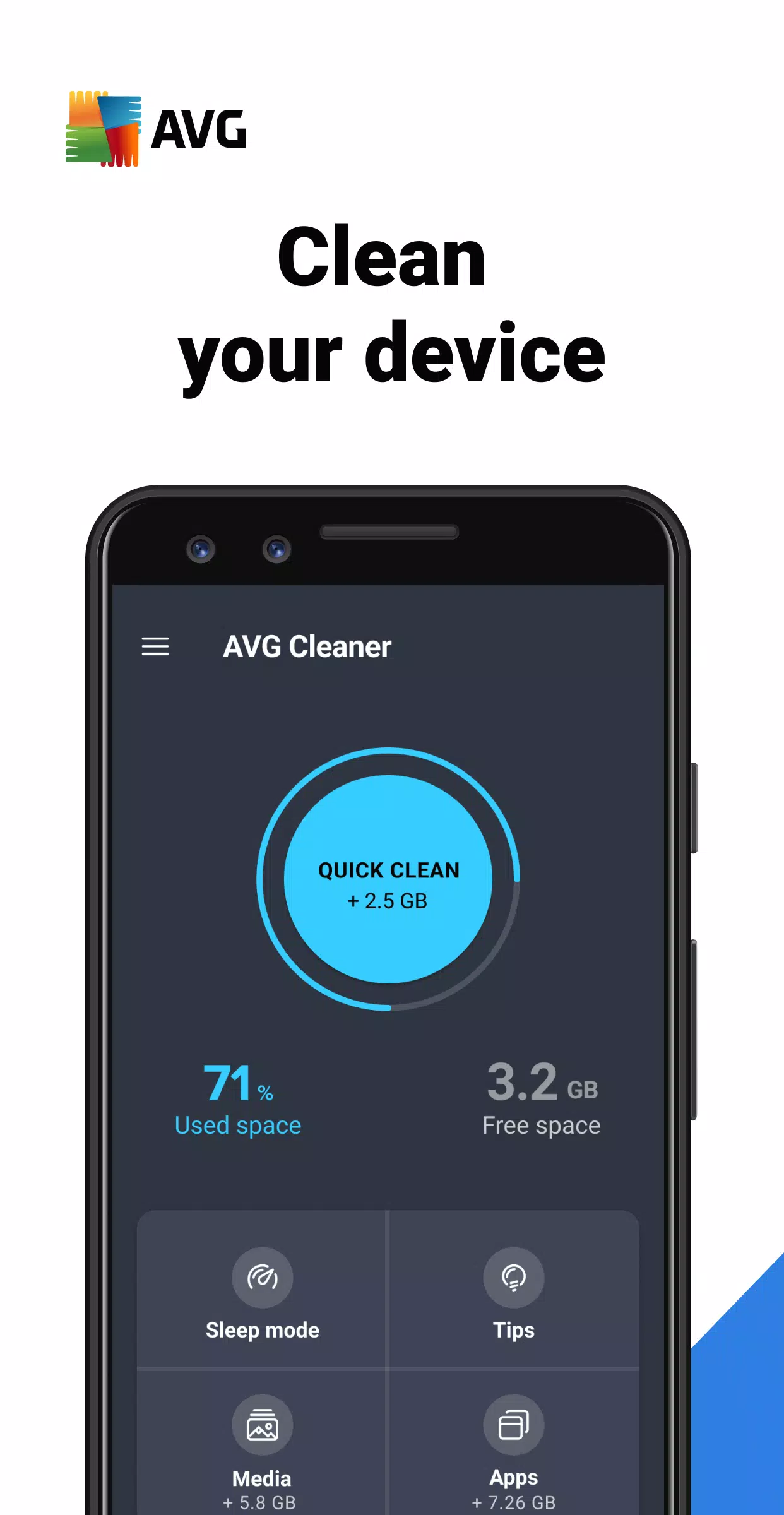 AVG Cleaner: limpiador Captura de pantalla 1