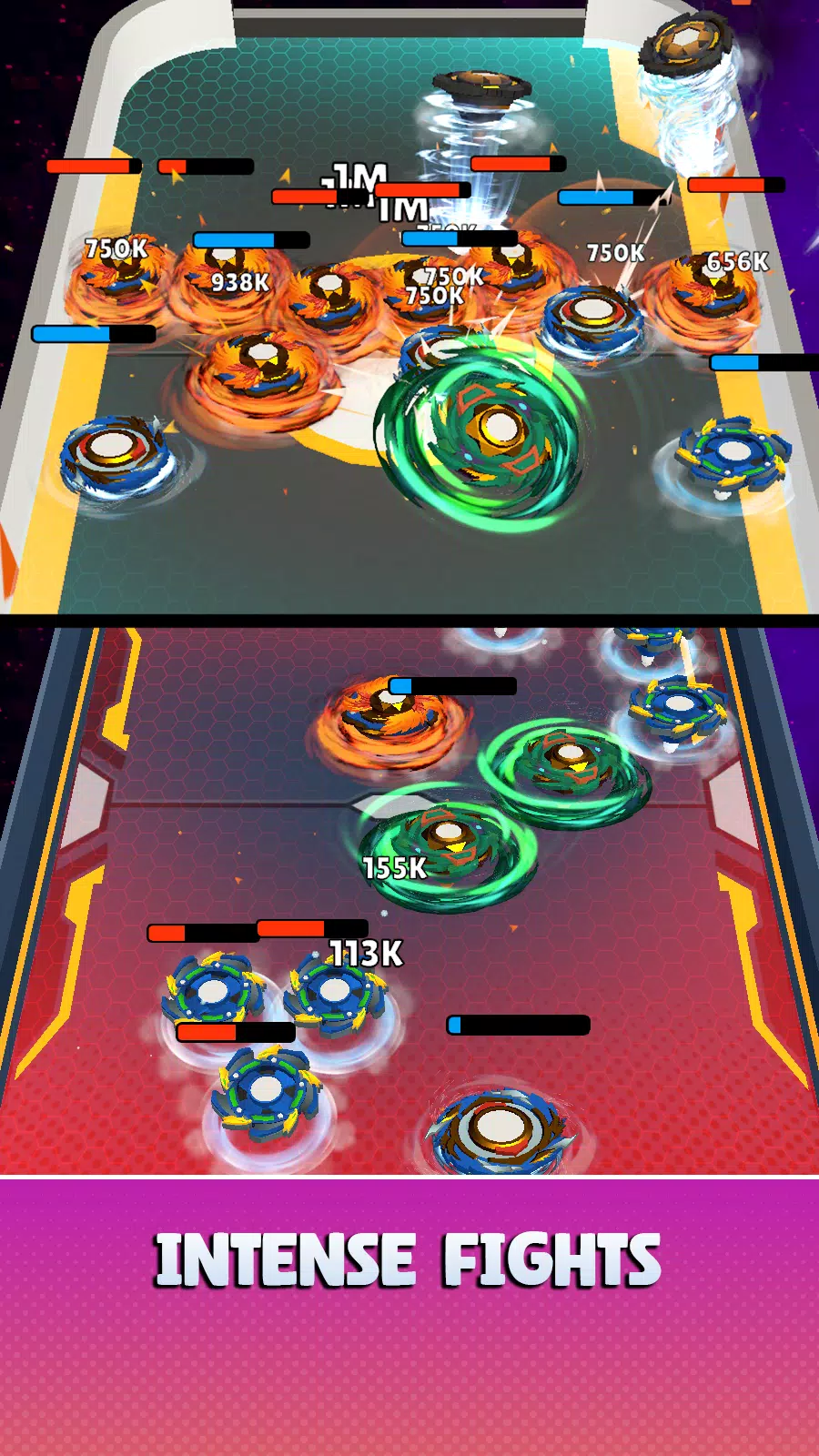 Spinner Infinity: Merge Battle Screenshot 2