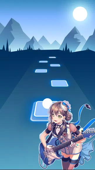 Anime Tiles Hop - Piano Music Capture d'écran 4