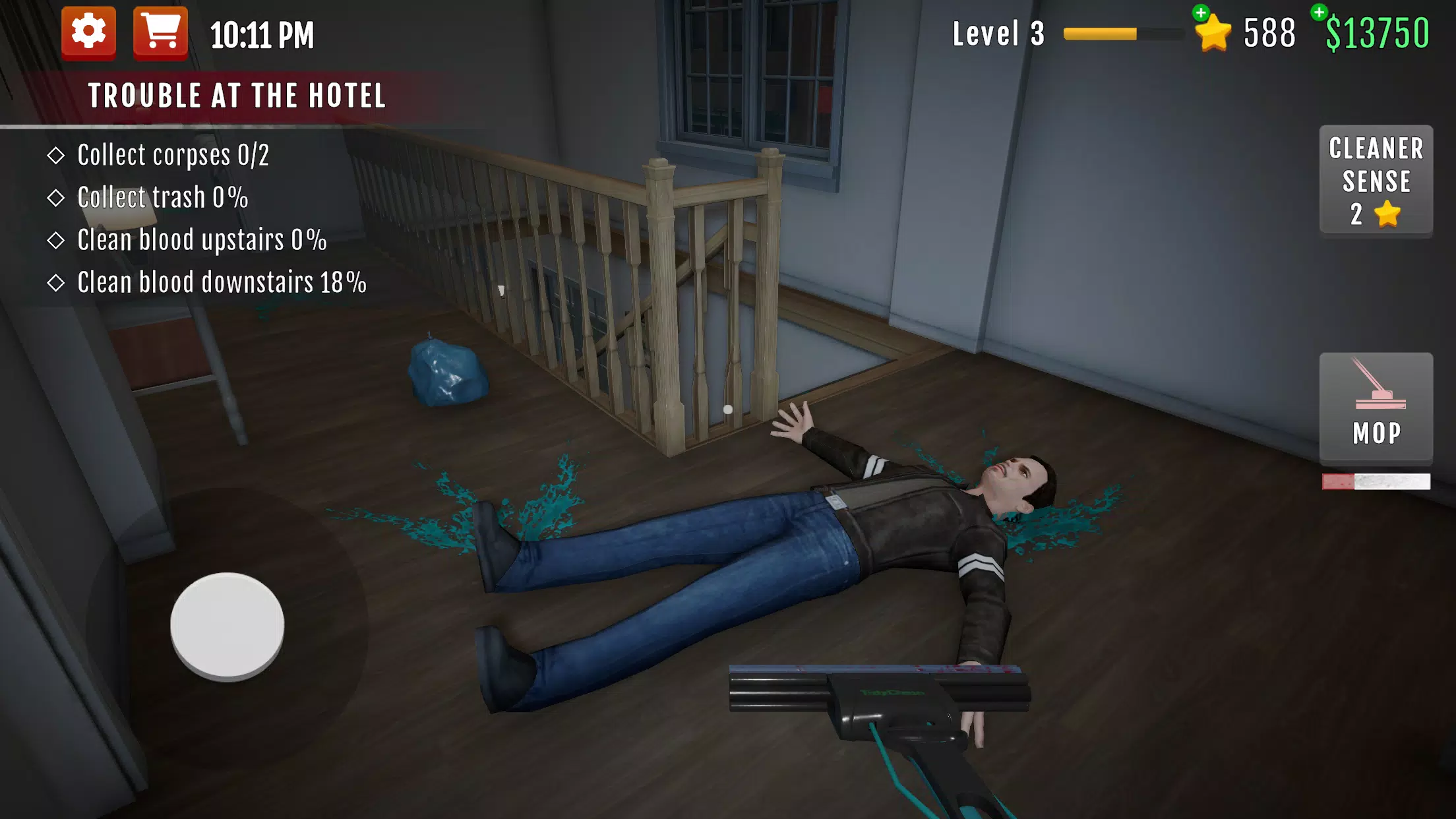 Crime Scene Cleaner: Mobile 3D Screenshot 1