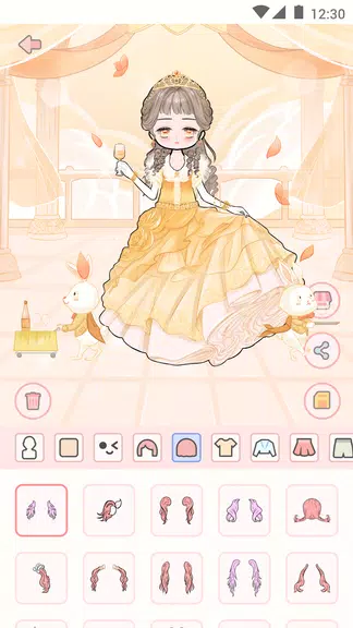 Cute live star:dress up avatar应用截图第3张