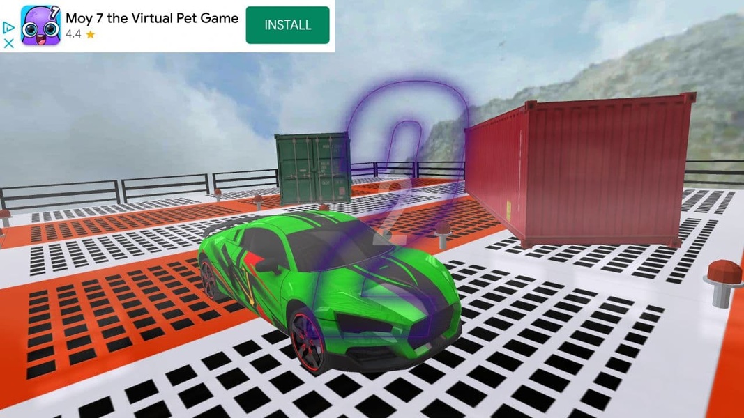 Superhero Mega Ramp GT Racing Stunts Schermafbeelding 2