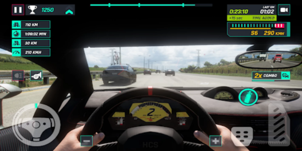 Highway Traffic Car Simulator 스크린샷 2