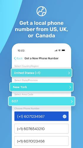 PingMe Second Phone Number App Screenshot 3