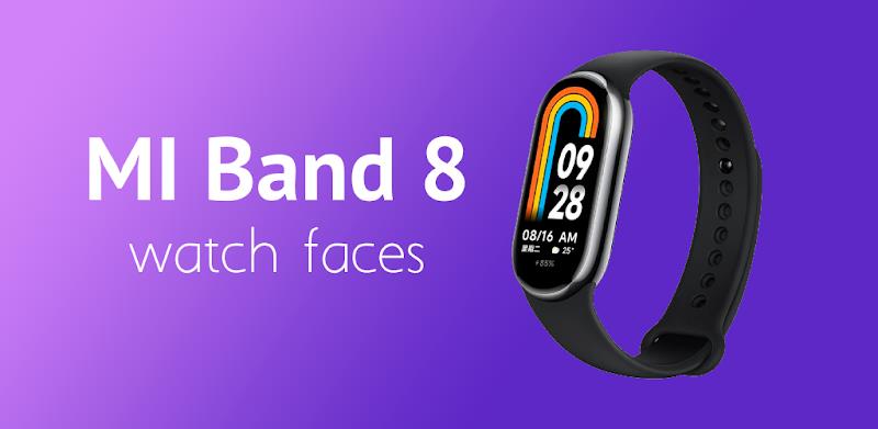 Xiaomi Mi Band 8 Watch Faces स्क्रीनशॉट 1