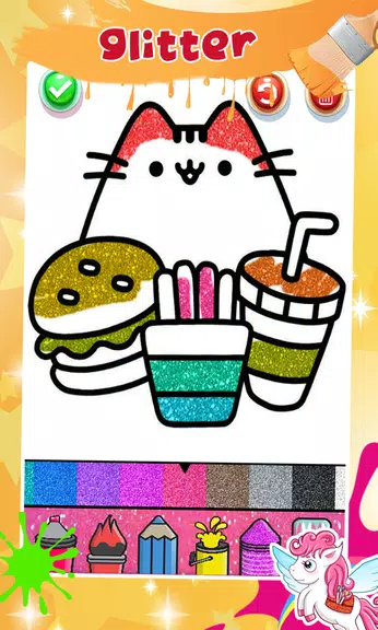 Kitchen Tools Coloring Book應用截圖第3張