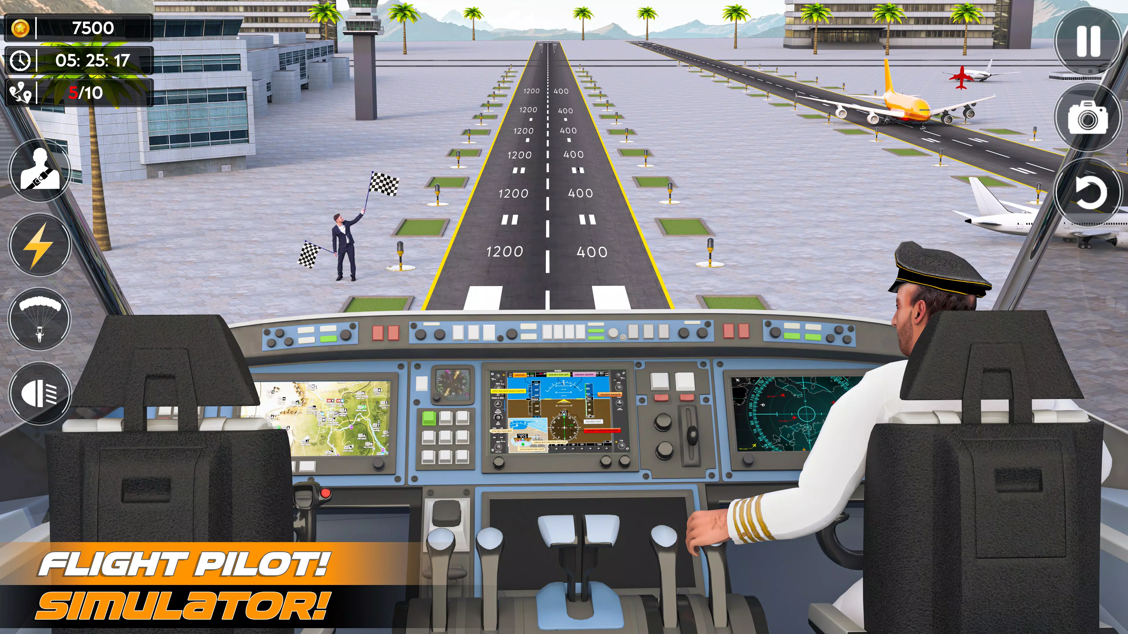 Airplane Flight Simulator 2023 Captura de tela 2