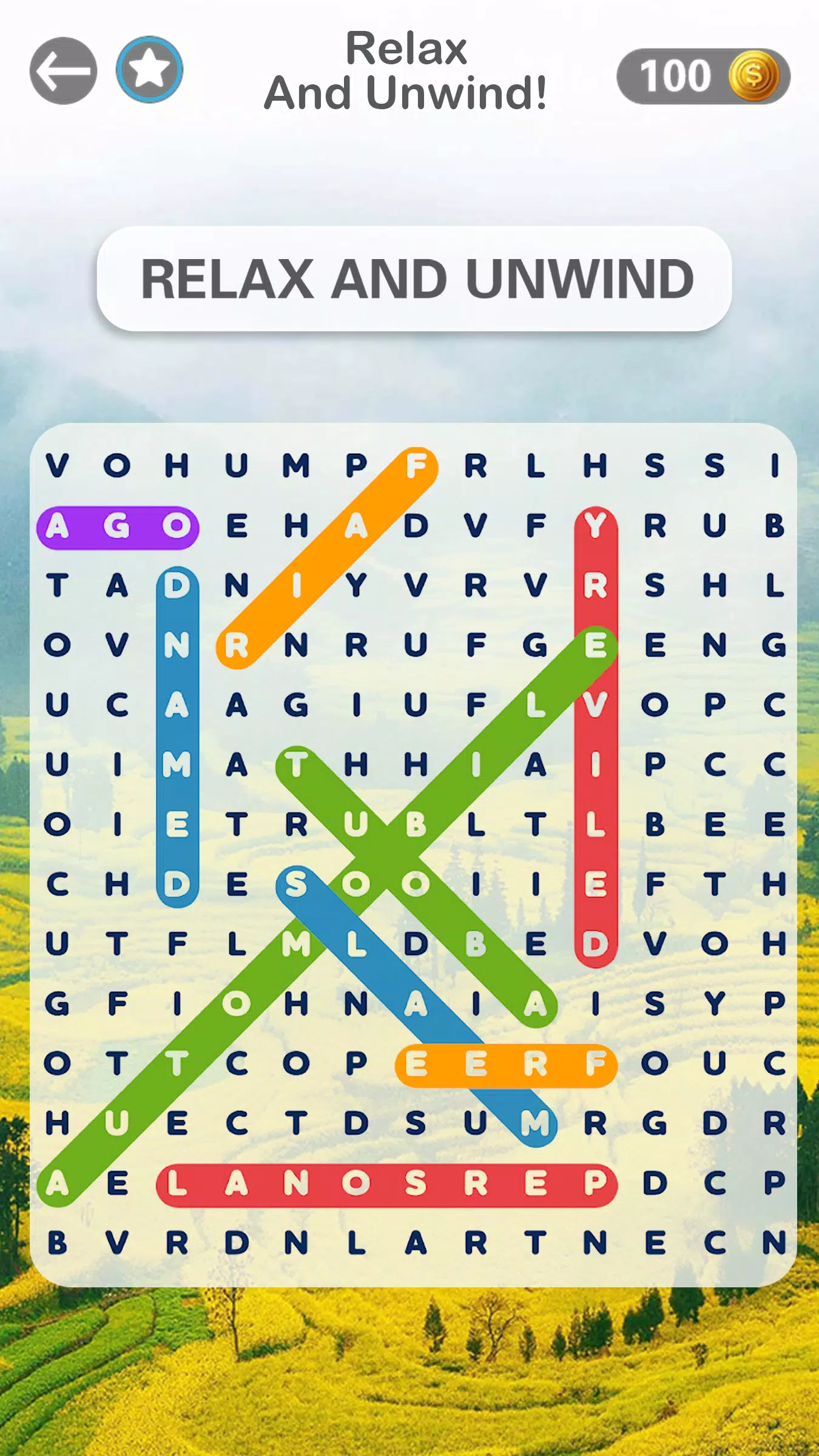 Otium Word: Word Search Captura de pantalla 3