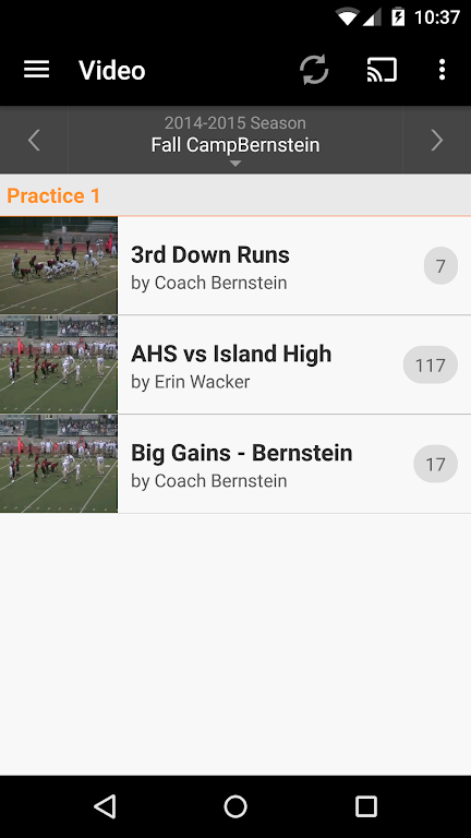 Hudl Captura de tela 3