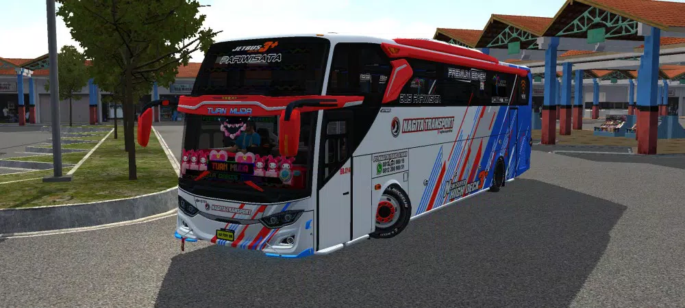 Mod Bus Simulator Basuri 스크린샷 1