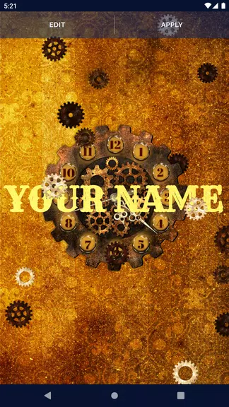 Steampunk Clock Wallpaper应用截图第2张