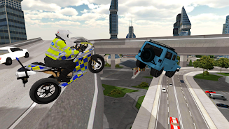 Police Motorbike Simulator 3D Zrzut ekranu 4