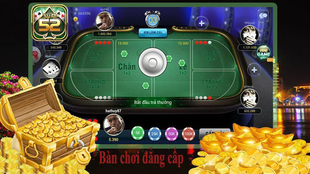 Game danh bai - Danh bai doi thuong Vip52 Tangkapan skrin 2