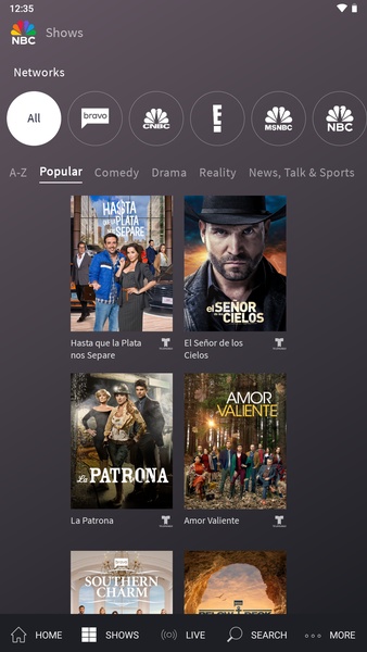 The NBC App - Stream TV Shows應用截圖第1張