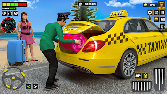 US Taxi Car Driving Games Screenshot 2