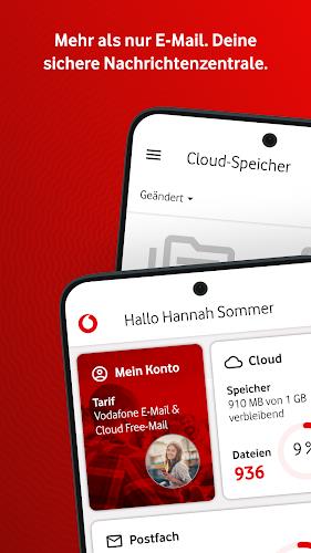 Vodafone E-Mail & Cloud Ảnh chụp màn hình 1