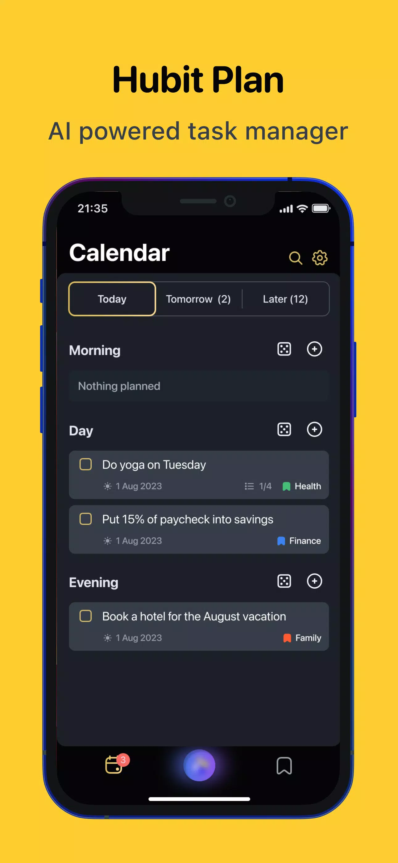 Hubit Plan: task manager স্ক্রিনশট 3