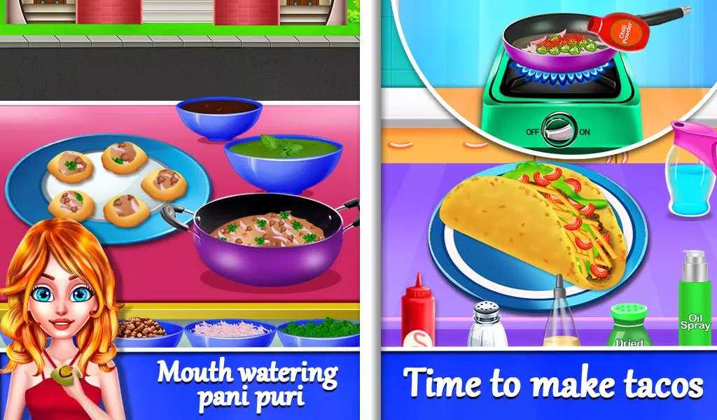 Cooking in Kitchen Food Games Capture d'écran 4