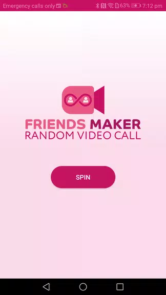 Friends Maker - Random Video Call Capture d'écran 2