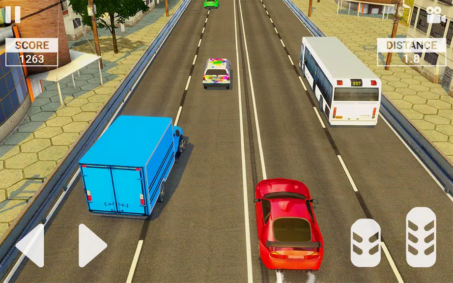 Real Highway Traffic Car Race Screenshot 3