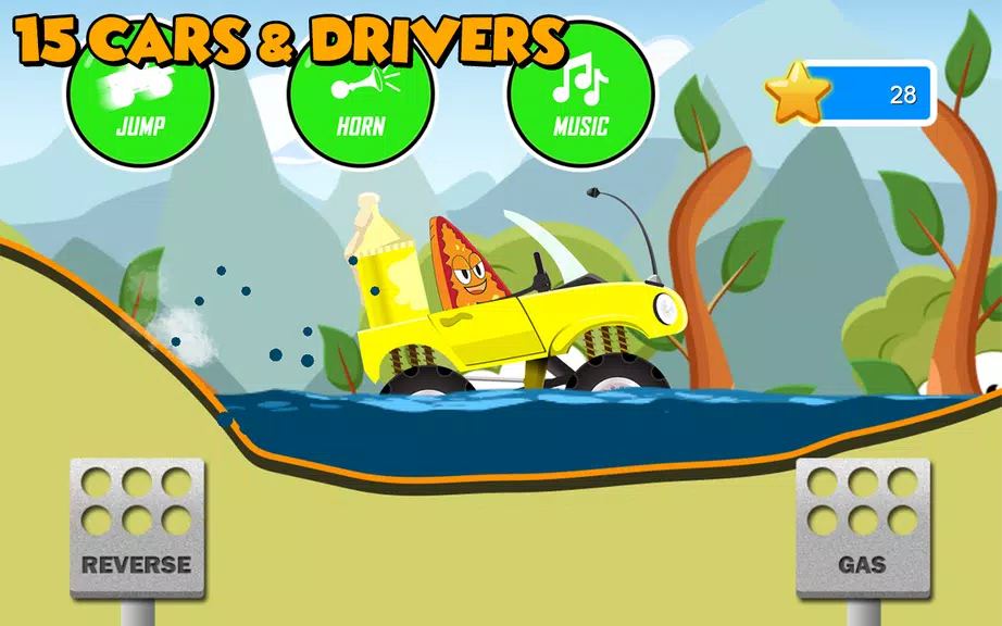 Fun Kids Car Racing Game Schermafbeelding 4