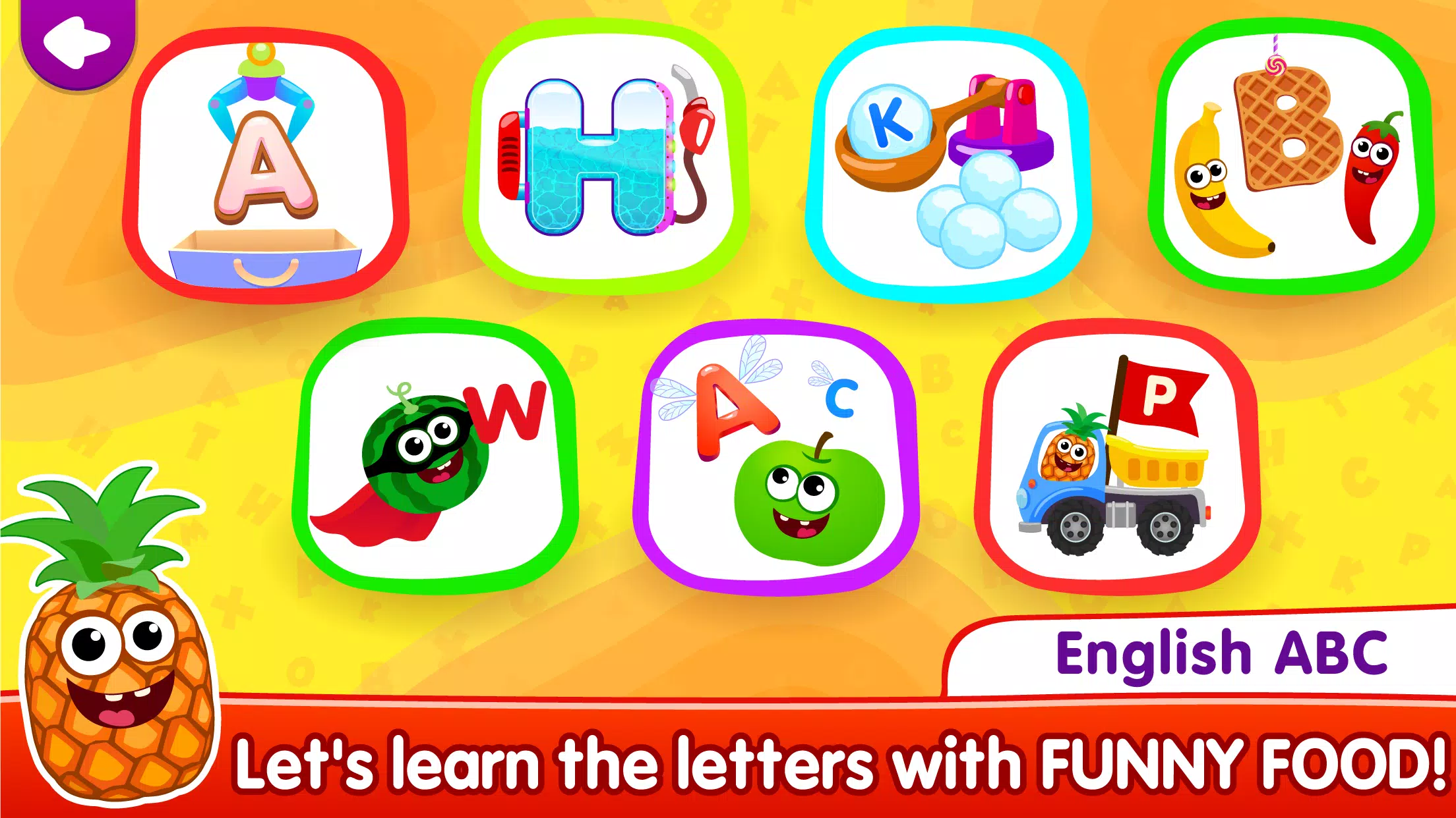 ABC kids! Alphabet learning! Schermafbeelding 1