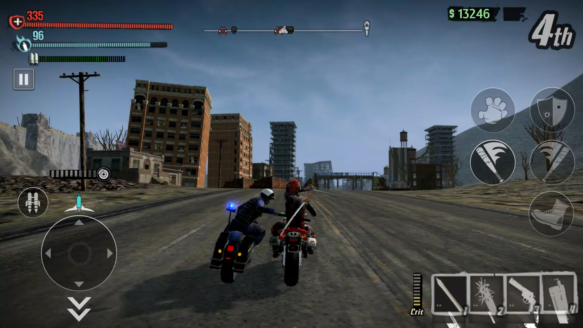 Road Redemption Mobile Ảnh chụp màn hình 2