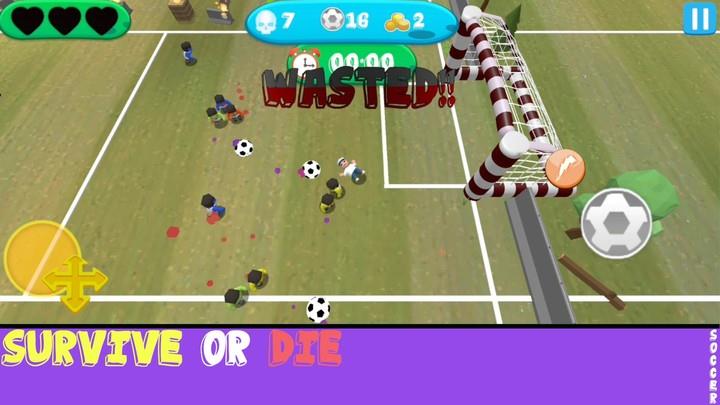 Soccer Apocalypse Survival Ekran Görüntüsü 2