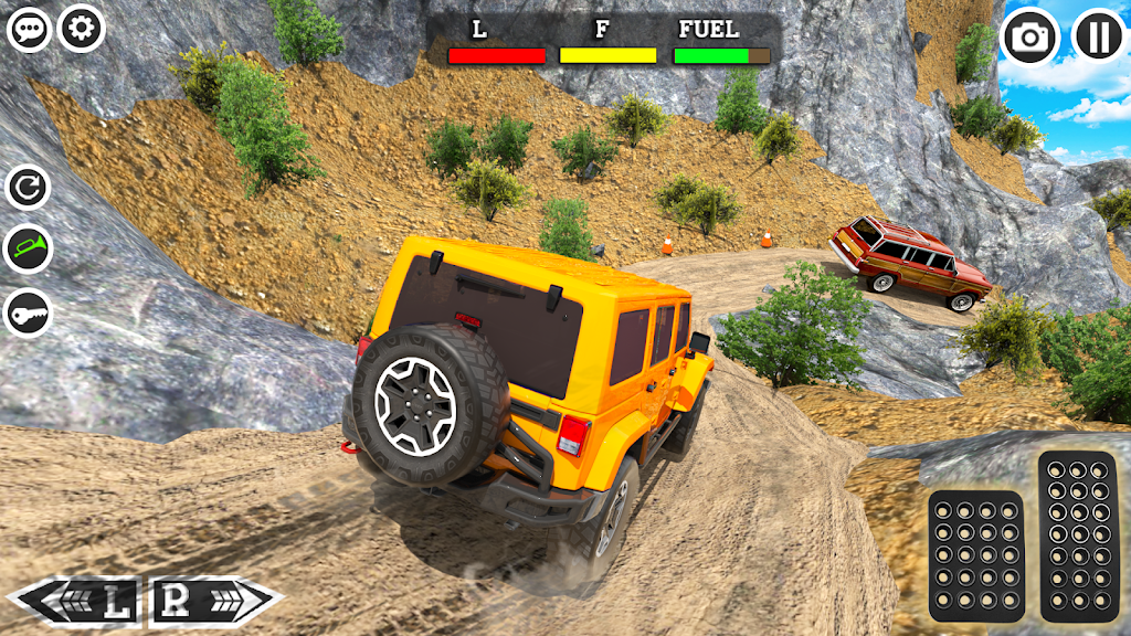 4x4 Mountain Climb Car Games Tangkapan skrin 4