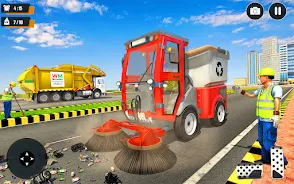 Real Garbage Truck Simulator Скриншот 1