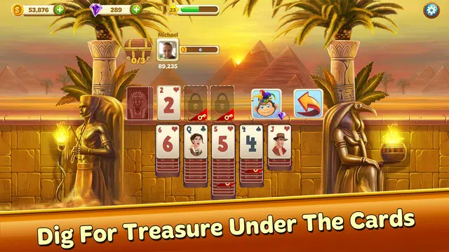 Solitaire Treasure Hunt 스크린샷 3