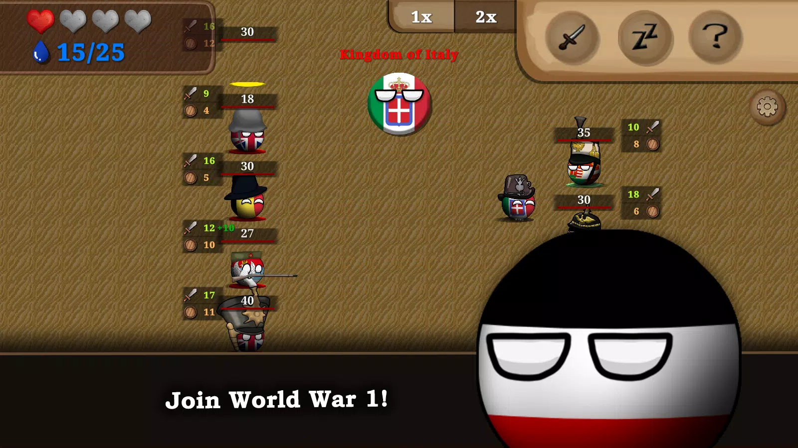 Countryball: Europe 1890 Captura de tela 3