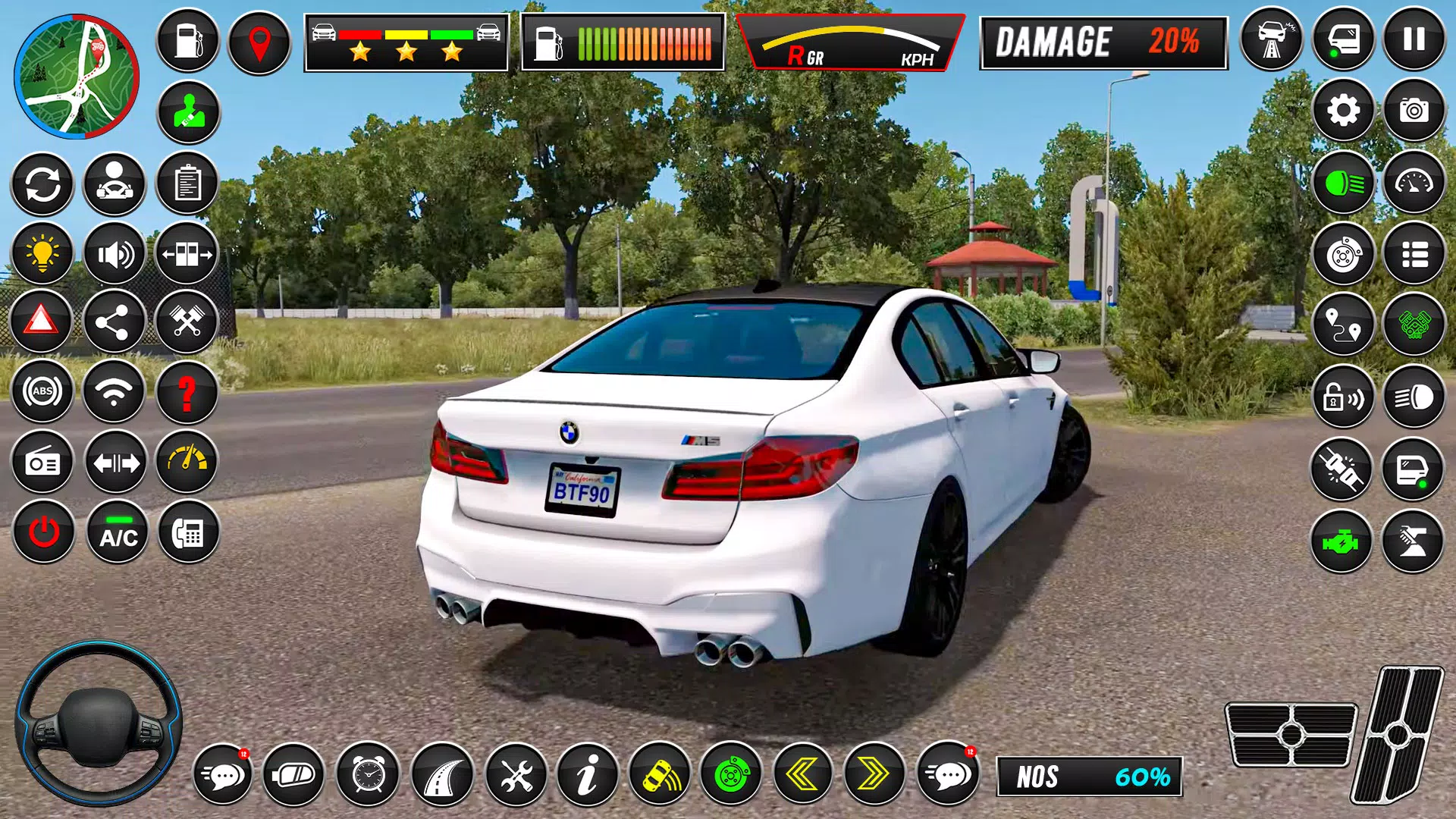 Real Car Driving Game 3D Captura de tela 2