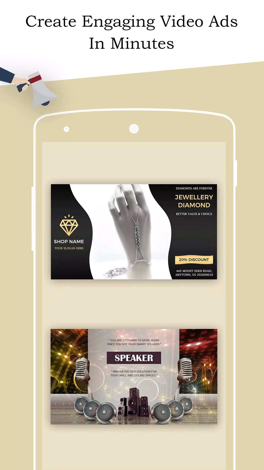 Video Ad Maker, Ad Creator應用截圖第1張