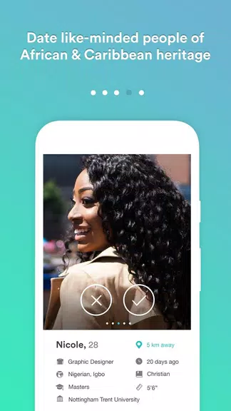Africlick - African Black Dating & Networking App Captura de pantalla 2
