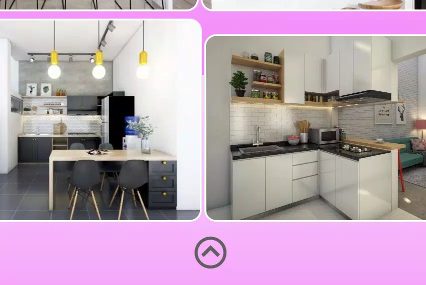 Minimalist Kitchen Design 스크린샷 3