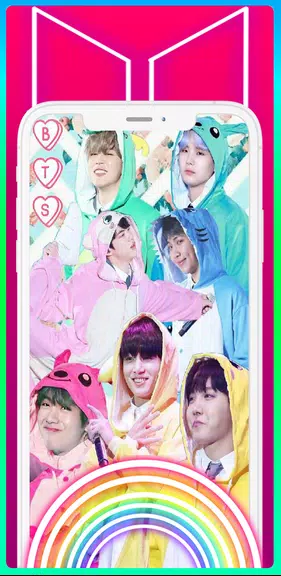 BTS ARMY GAMES MV PIANO SONG Скриншот 4