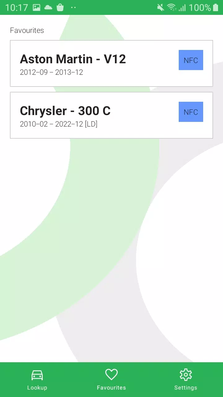 Tyresure NFC 스크린샷 4