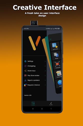 Vaux - Video and Audio Editor ภาพหน้าจอ 3