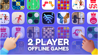 2 Player - Offline Games Schermafbeelding 1