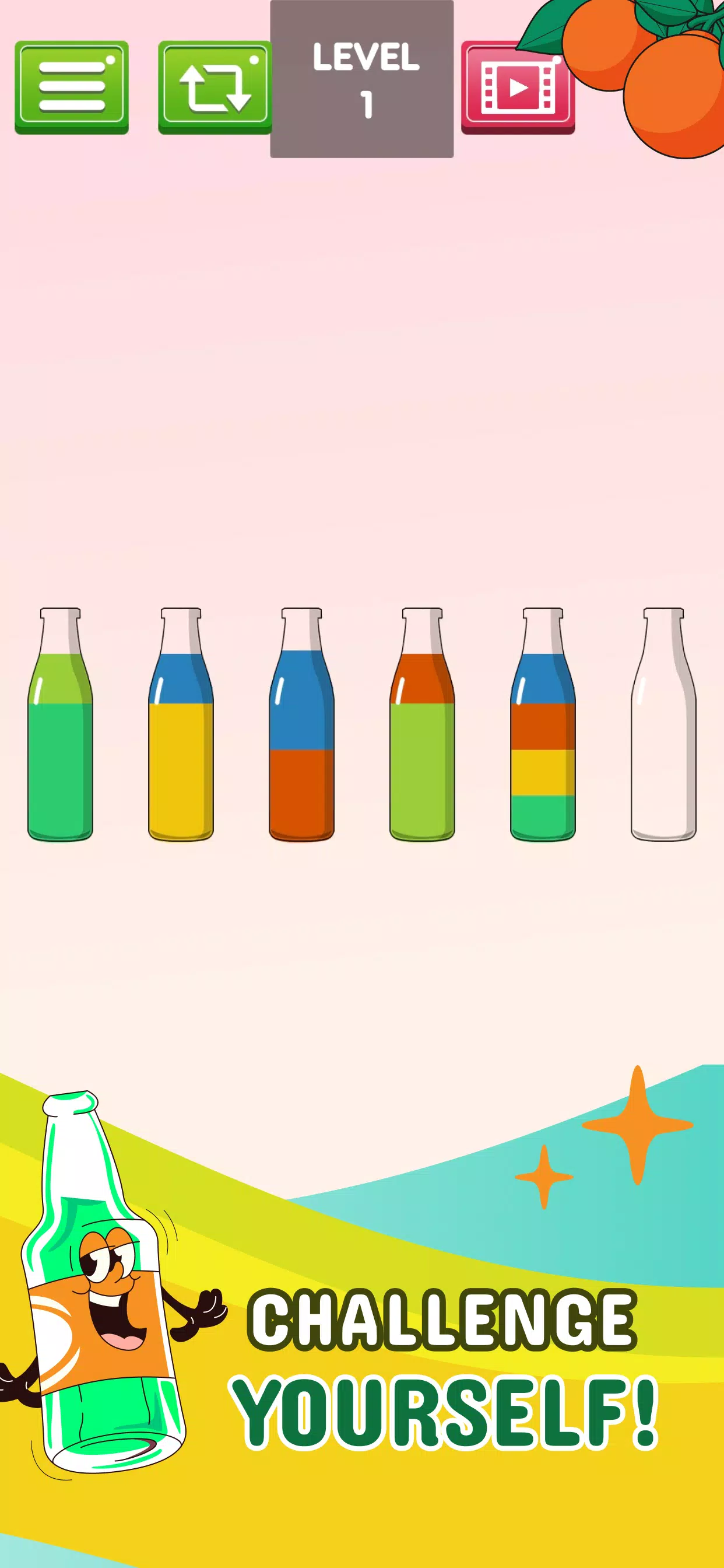 Soda Water Sort Puzzle: Color Captura de pantalla 3