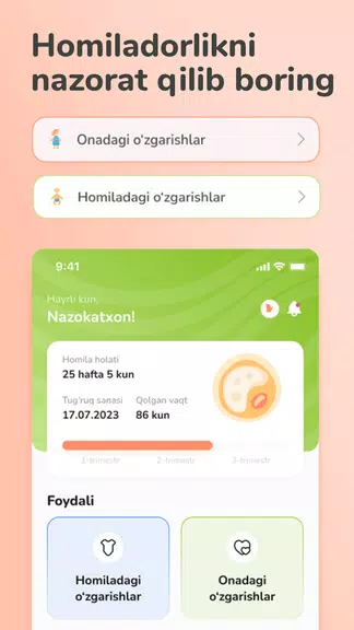 Lalu - Homiladorlik maktabi Zrzut ekranu 1
