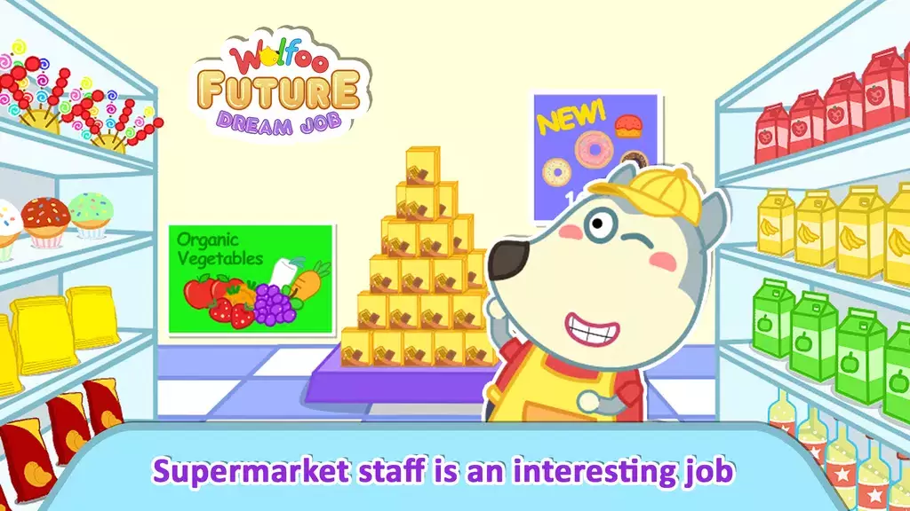 Wolfoo: Kid's Future Dream Job Capture d'écran 2