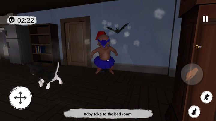 Baby Blue Scary Night House Screenshot 3