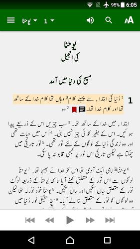 Urdu ERV Bible Captura de tela 4